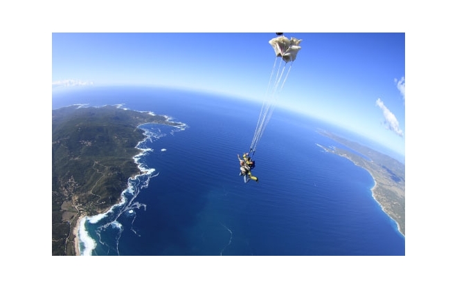 Meilleure période pour un saut en parachute dans le Var